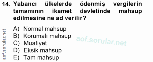 Soru 14