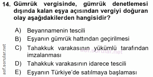 Soru 14