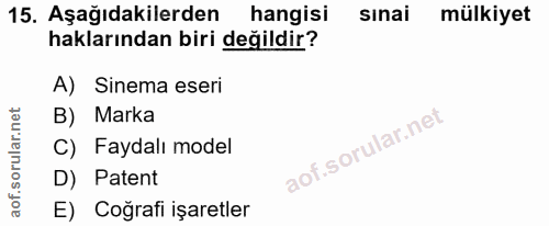 Soru 15