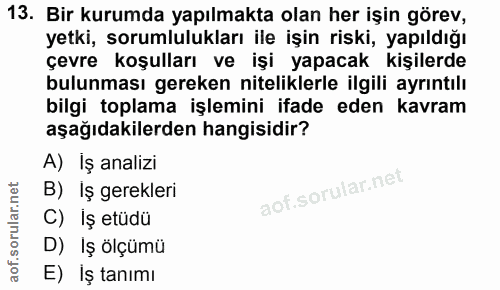Soru 13