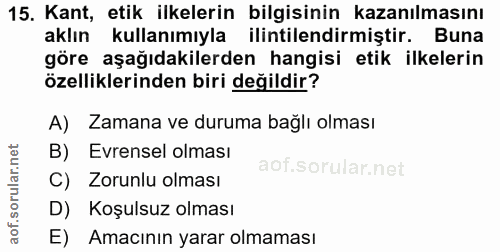 Soru 15