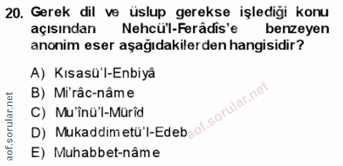 Soru 20