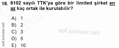 Soru 18