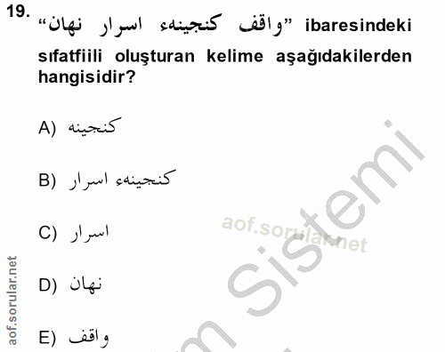Soru 19