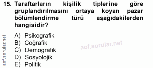 Soru 15