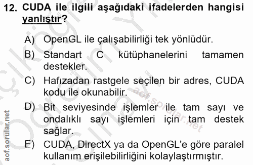 Soru 12