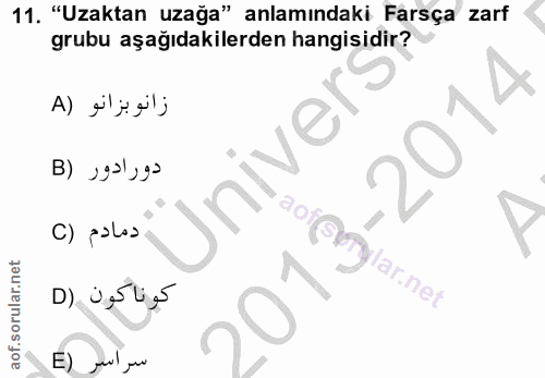 Soru 11