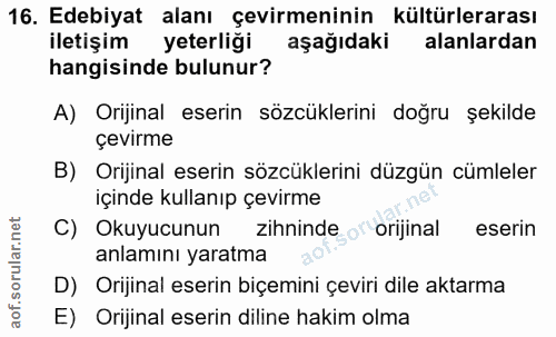 Soru 16