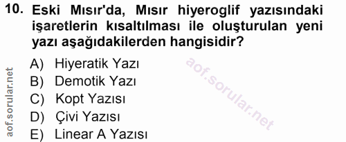 Soru 10