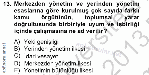 Soru 13