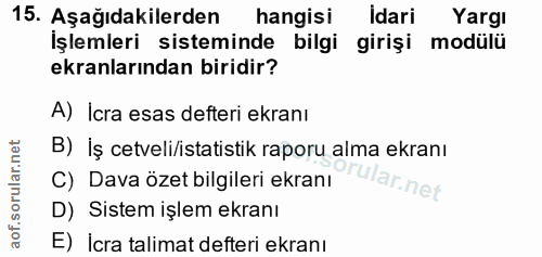 Soru 15