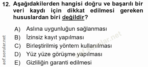 Soru 12