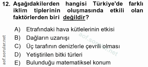Soru 12