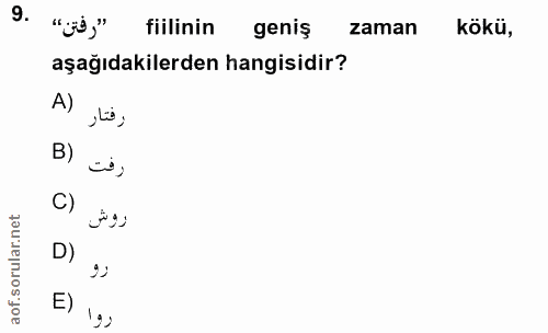 Soru 9