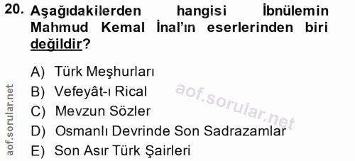 Soru 20