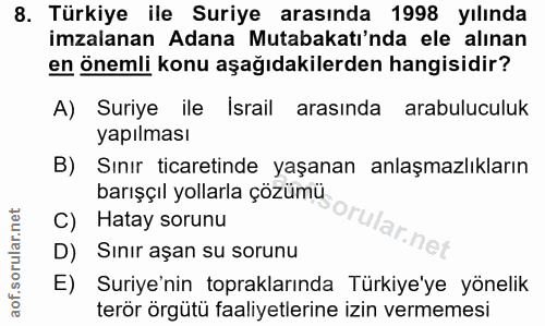 Soru 8