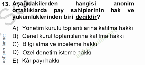 Soru 13