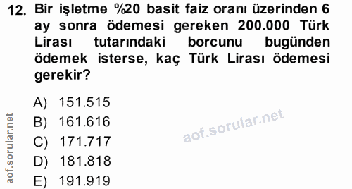 Soru 12