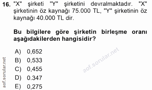 Soru 16