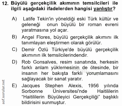 Soru 12