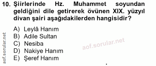 Soru 10