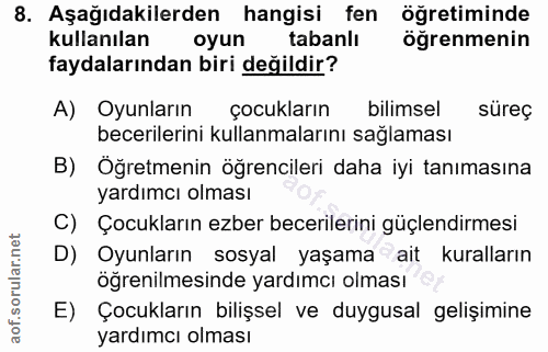 Soru 8
