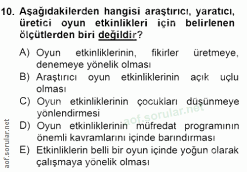 Soru 10