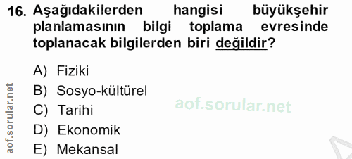 Soru 16