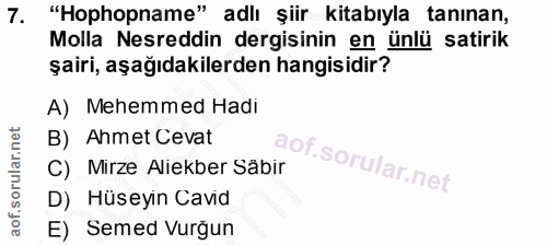 Soru 7