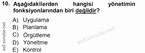 Soru 10
