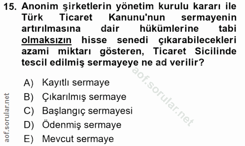 Soru 15