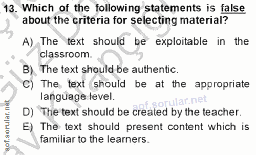 Soru 13