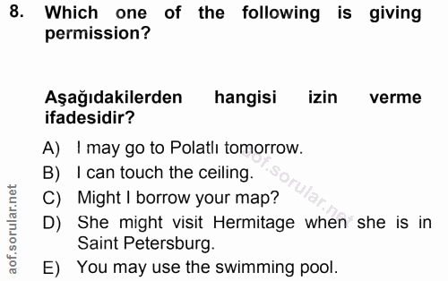 Soru 8