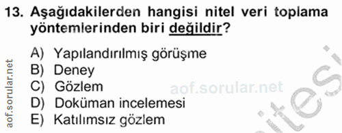 Soru 13