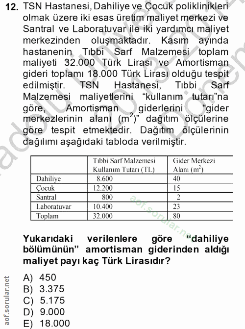 Soru 12