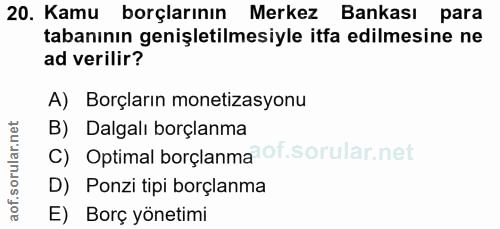Soru 20