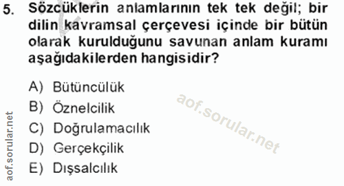 Soru 5