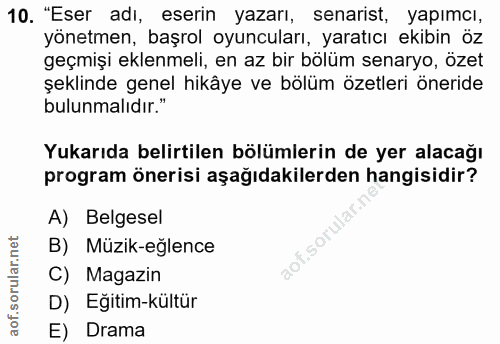 Soru 10