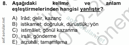Soru 8