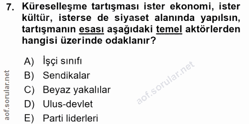Soru 7
