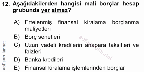 Soru 12