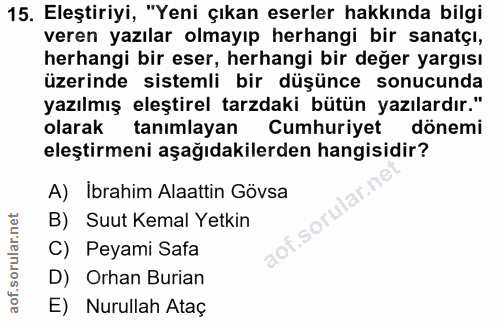 Soru 15