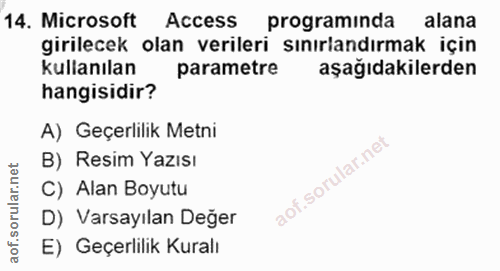 Soru 14