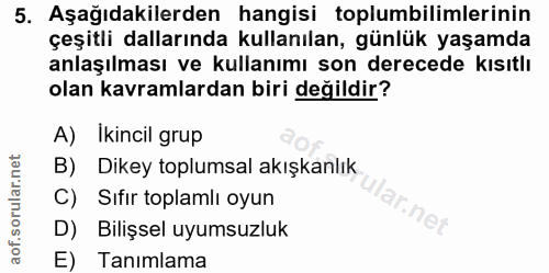 Soru 5