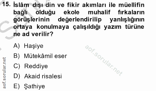 Soru 15