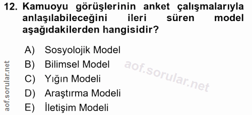 Soru 12