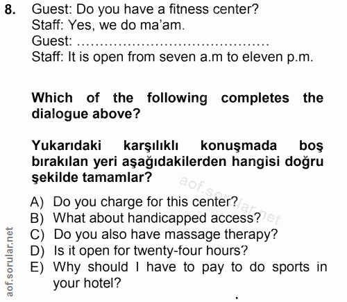 Soru 8