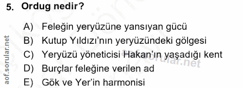 Soru 5