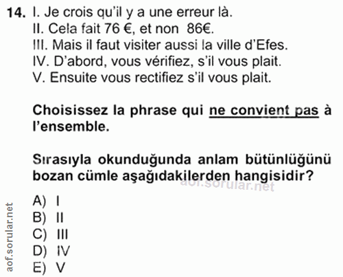 Soru 14