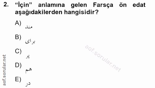 Soru 2